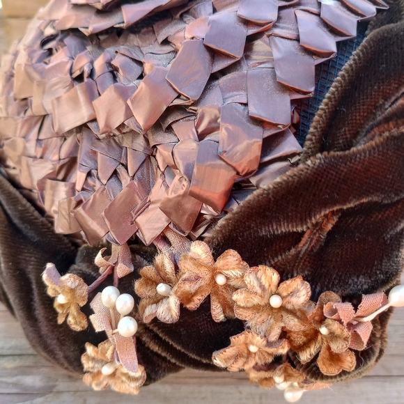 VTG flapper style hat - Picture 2 of 8